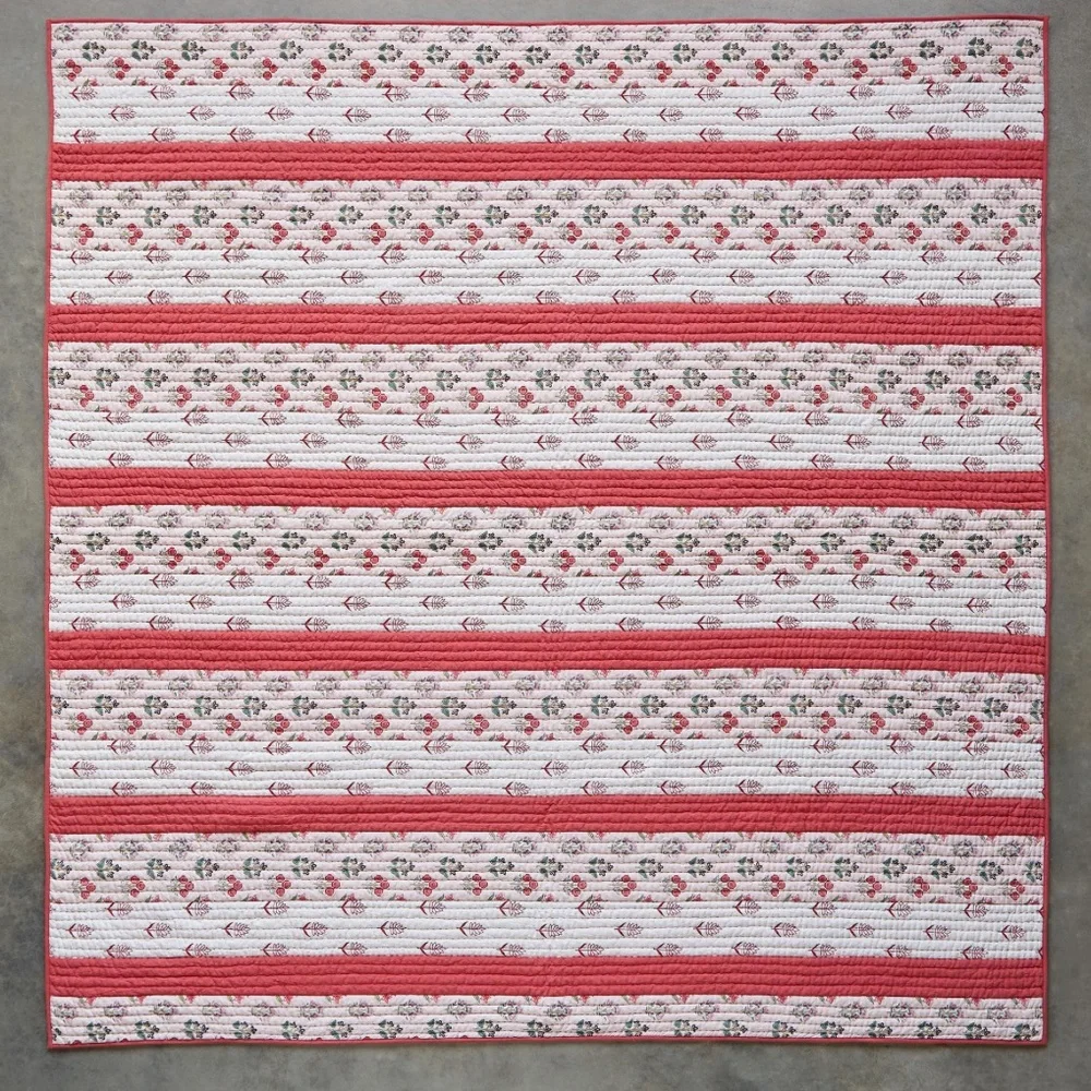New Sundance Catalog Queen Marjorie Quilt